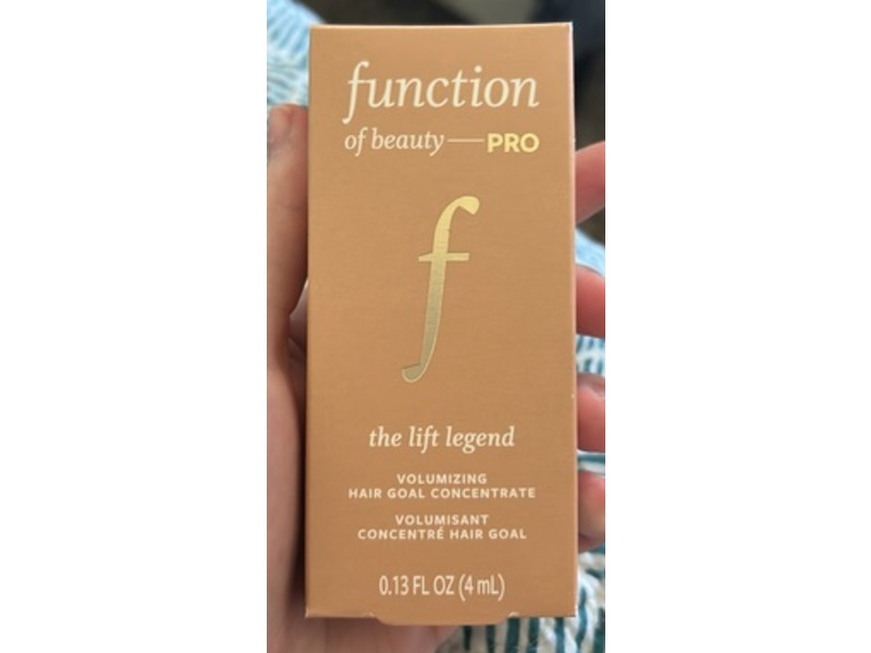 Function Of Beauty Pro The Lift Legend Volumizing Hair Goal Concentrate, 0.13 fl oz/4 mL