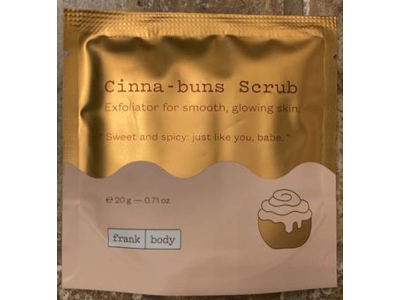 Frank Body Cinna - Buns Scrub, 0.71 oz/20 g