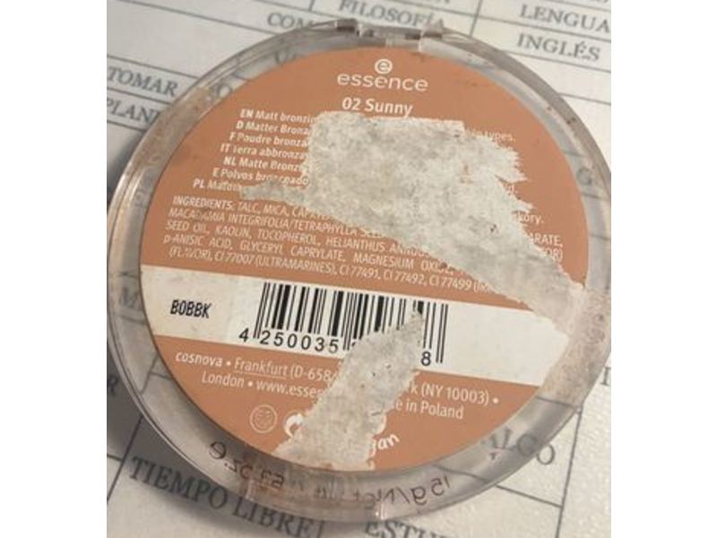 Essence Sun Club Matt Bronzing Powder, Sunny, 0.52 oz/15 g