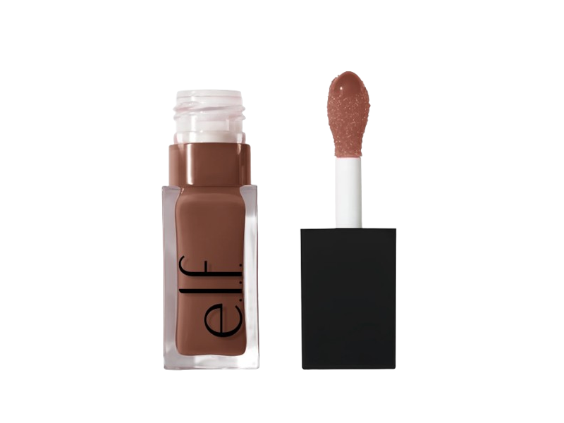 e.l.f. Cosmetics Glow Reviver Lip Oil, Honey Talks, 0.25 fl oz/7.6 mL