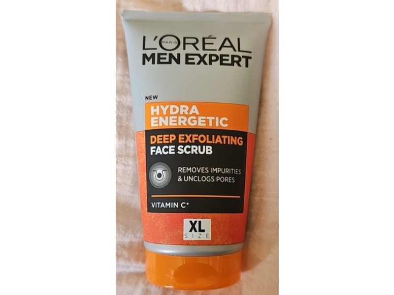 L'oreal Men Expert Hydra Energetic Deep Exfoliating Face Scrub, 150 mL