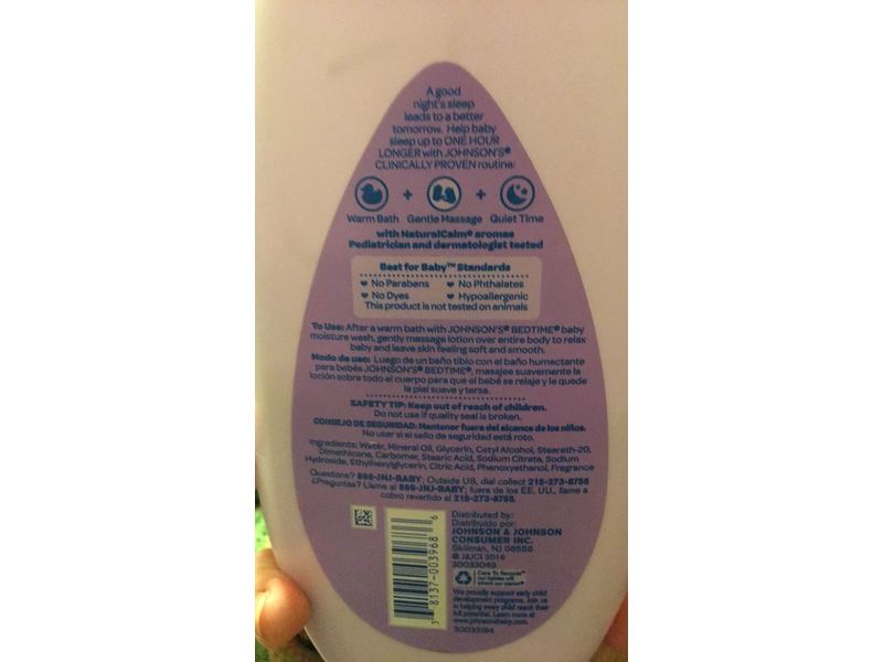 Johnson's Bedtime Baby Lotion, 27 fl oz/798 ml