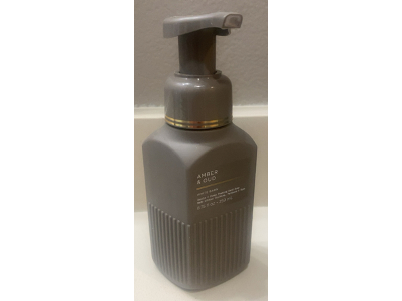 White Barn Foaming Hand Soap, Amber & Oud, 8.75 fl oz/259 mL