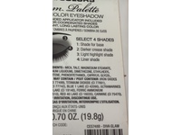 L.A. Colors 18 Color Eye Shadow Palette, Diva Glam, 0.70 oz/19.8 g - thumbnail 4