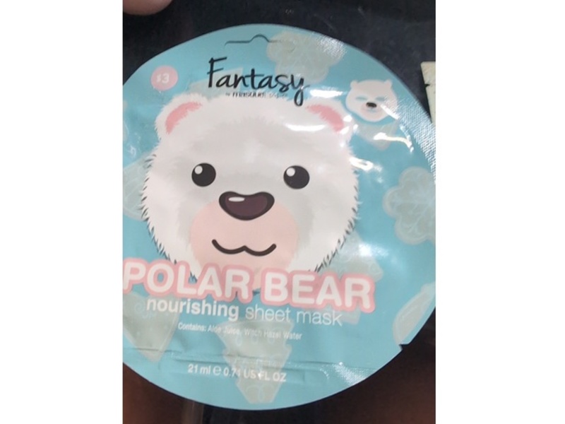 Fantasy Polar Bear Nourishing Sheet Mask, 0.74 fl oz/21 mL