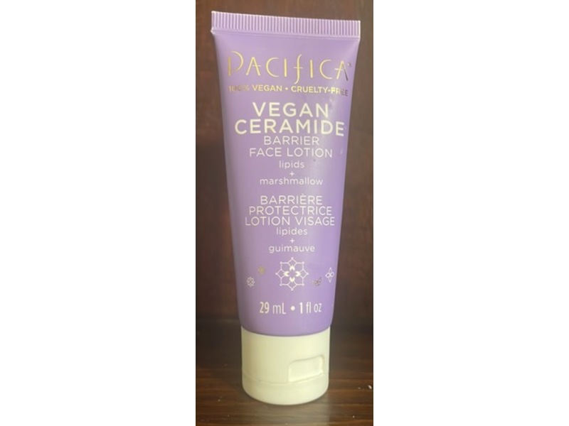 Pacifica Vegan Ceramide Barrier Face Lotion, 1 fl oz/29 mL