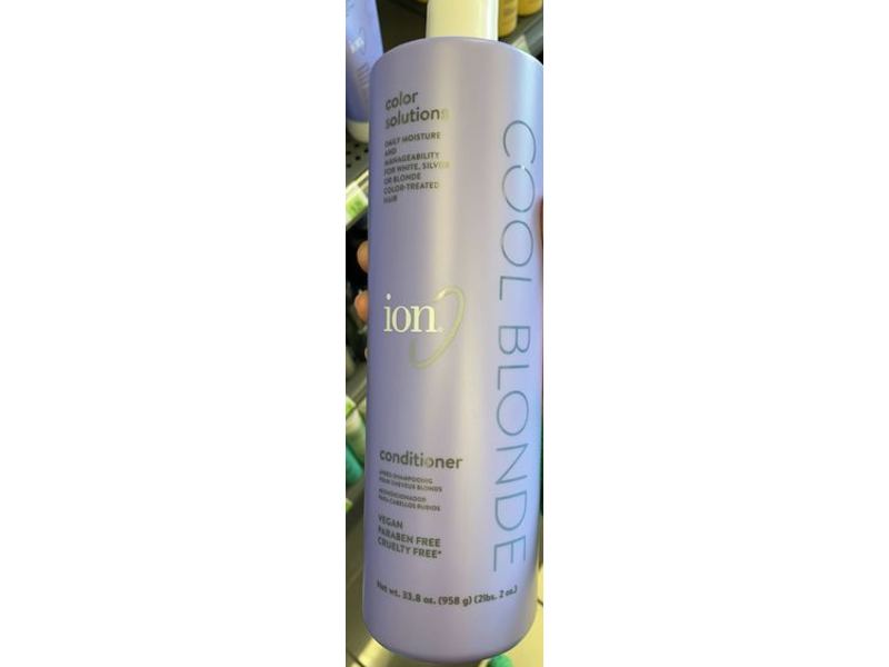 Ion Cool Blonde Purple Conditioner, 33.8 oz/958 g