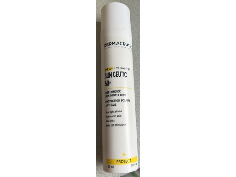Dermaceutic Sun Ceutic Age Defense Sun Protection, SPF 50+,1.69 fl oz/50 mL