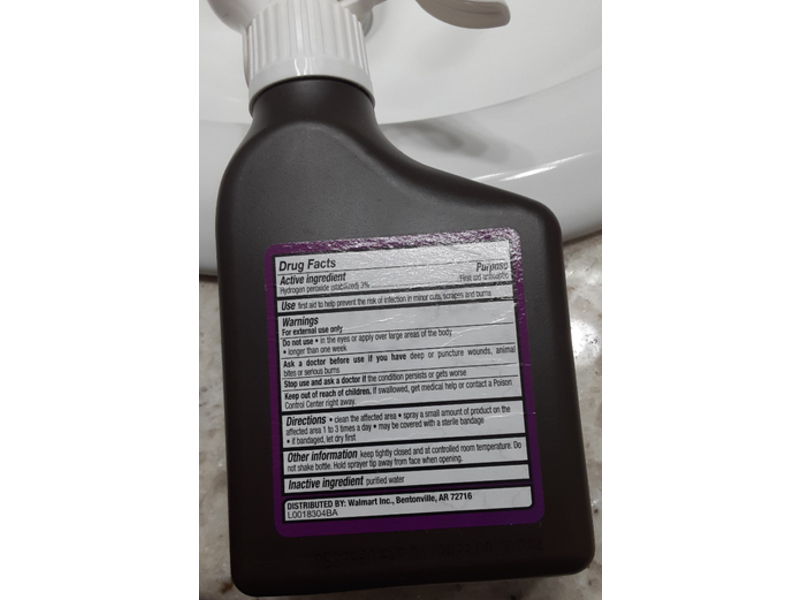Equate Hydrogen Peroxide Topical Solution, 8 fl oz/236 mL