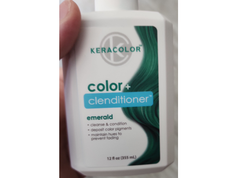 Keracolor Clenditioner, Emerald, 12 fl oz/355 mL