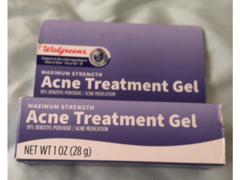 Walgreens Maximum Strength Acne Treatment Gel, 1 oz/28 g