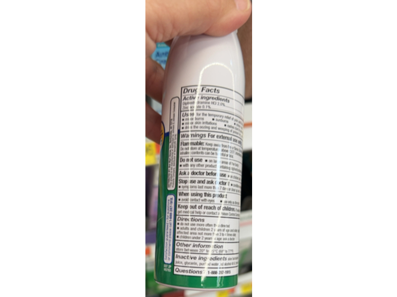 Equate Anti Itch Continuous Spray, Extra Strength, 2.7 oz/76 g, Pack Of 3