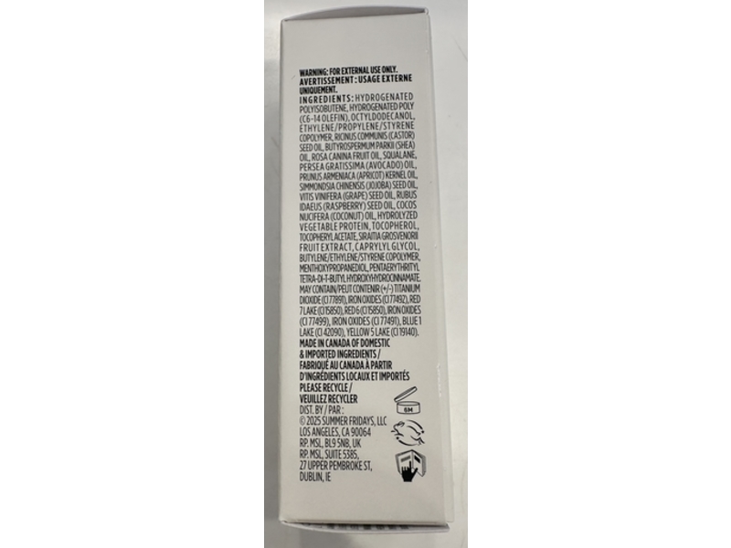 Summer Fridays Dream Lip Oil, Bare Sand, 0.15 fl oz/4.5 mL