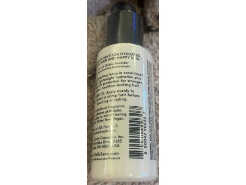 SEEN Leave-In Conditioner, Fragrance Free, 2 fl oz