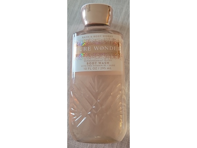 Bath & Body Works Pure Wonder Body Wash, Pro-Vitamin B5+Aloe, 10 fl oz/295 mL