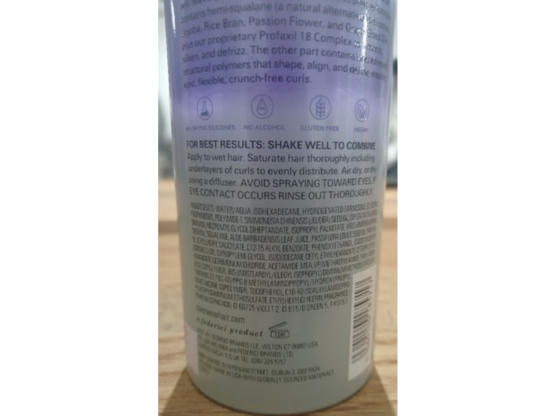 Curl Wow Curl Mix-Fix Bundling Spray, Shook, 18 fl oz/295 mL