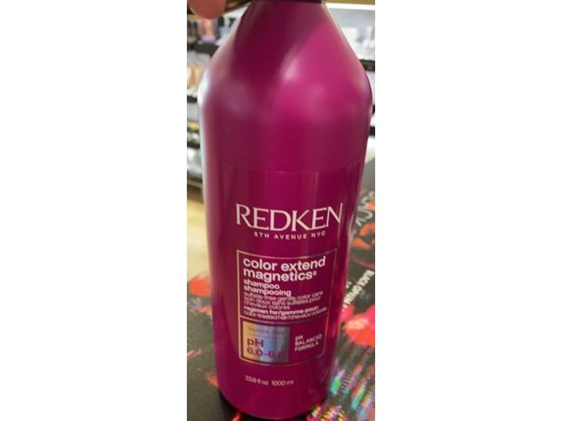 Redken Color Extend Magnetics Shampoo, Sulfate-Free, 33.8 fl oz/1000 mL