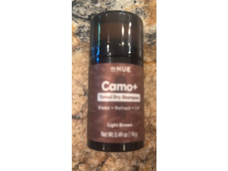 dpHUE Camo+ Tinted Dry Shampoo, Light Brown, 0.49 oz/14 g
