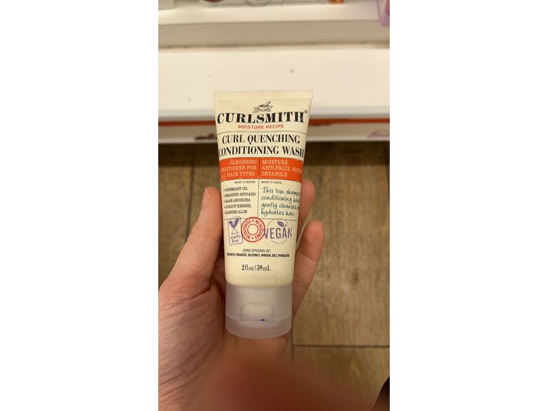 Curlsmith Curl Quenching Conditioning Wash, Moisture Recipe, 2 oz/64 g