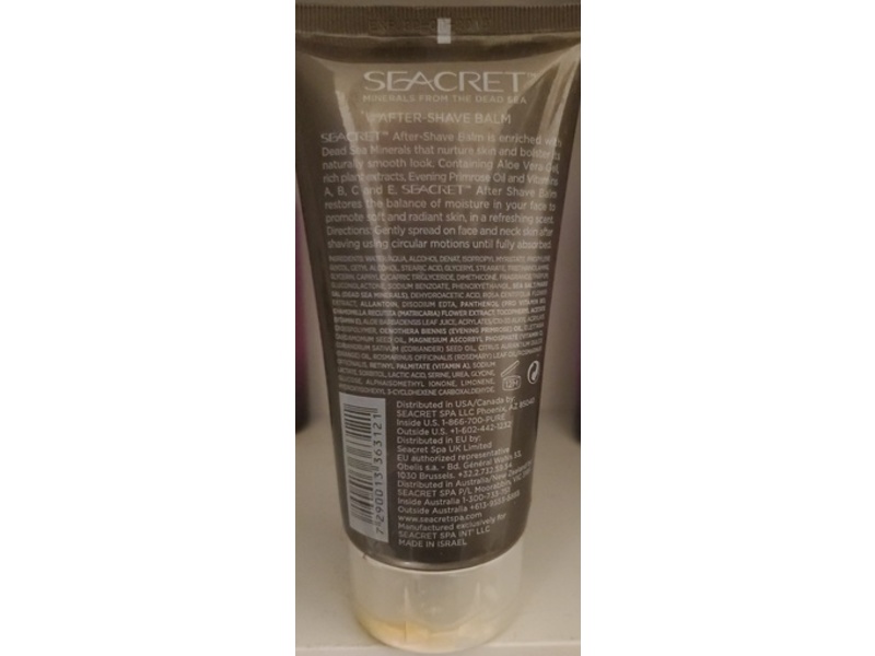 Seacret After-Shave Balm, 5.1 fl oz/150 mL