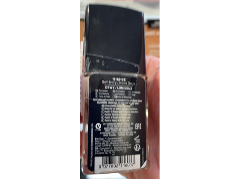 Wet N Wild Photo Focus Foundation Dewy, Soft Ivory, 0.95 fl oz/28 mL