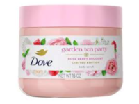 Dove Garden Tea Party Body Scrub, Rose Berry Bouquet, 15 fl oz - thumbnail 1