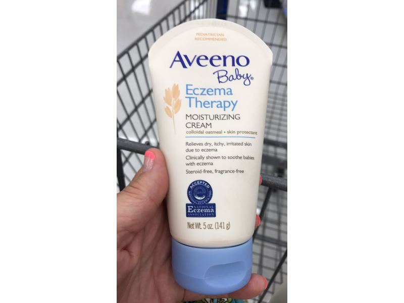 Aveeno Eczema Therapy Moisturizing Cream, 12 oz/354 mL