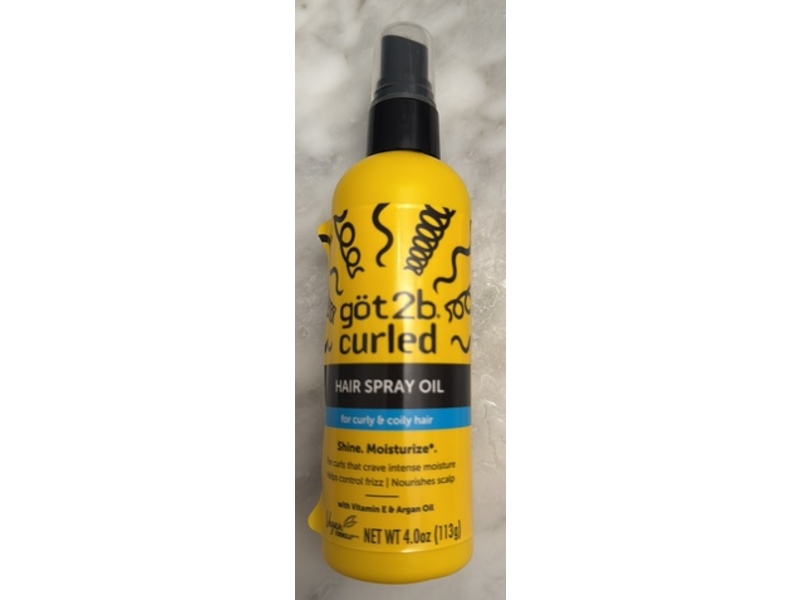 Got2b Curled Hair Spray Oil, 4 oz/113 g