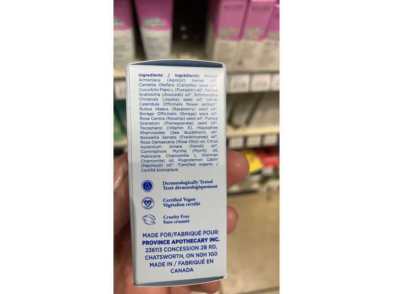 Province Apothecary Rejuvenating + Hydrating Face Serum, 0.2 oz