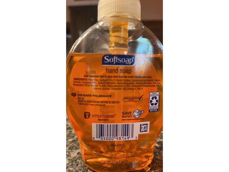 Softsoap Hand Soap, Pumpkin Puppy, 7.5 fl oz/221 mL