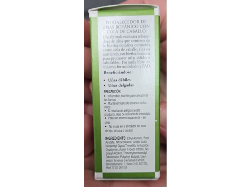 Nail Magic Strong Botanical Nail Strengthener, Horsetail, 0.5 fl oz/14.8 mL