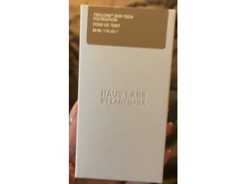 Haus Labs Triclone Skin Tech Medium Coverage Foundation, 330 Medium Cool, 1 fl oz/30 mL