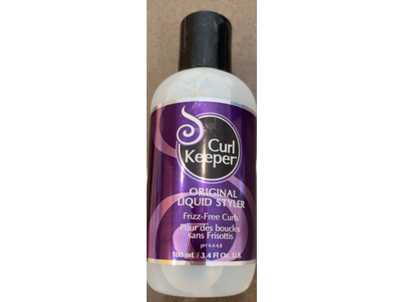 Curl Keeper Original Liquid Styler Frizz-Free Curls, 3.4 fl oz/100 mL