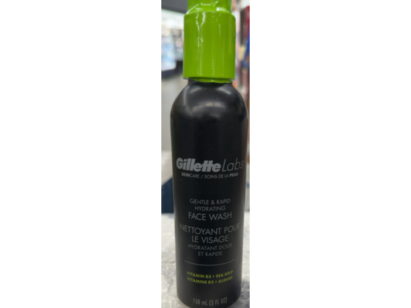 GilletteLabs Gentle & Rapid Hydrating Face Wash, 5 oz/150 mL