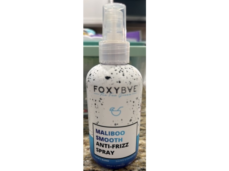 FoxyBae Anti Frizz Spray, Maliboo Smooth, 6 fl oz/180 mL