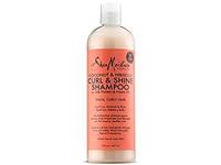 SheaMoisture Coconut & Hibiscus Curl & Shine Shampoo, 16 fl oz - thumbnail 1