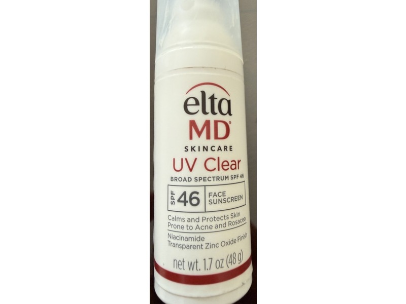 Elta Md Uv Clear Face Sunscreen, SPF 46, 1.7 oz/48 g