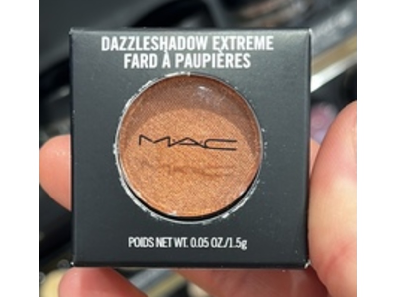 MAC Dazzleshadow Extreme Eye Shadow, Couture Copper, .05 0z/1.5 g