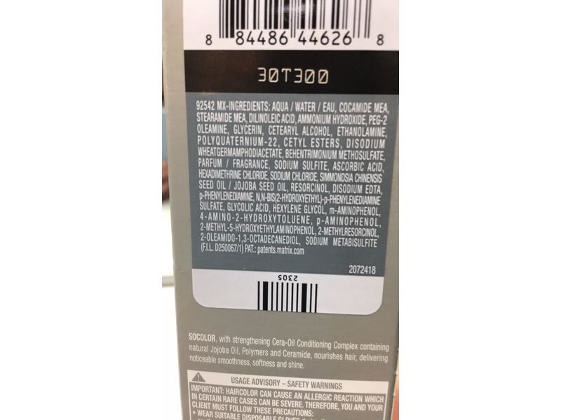 MATRIX Socolor Blended Collection, 6Am Light Brown Ash, 3 oz/85 g