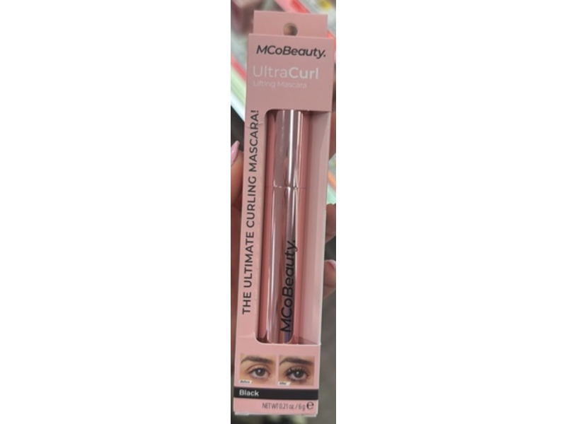 MCoBeauty UltraCurl Lifting Mascara, Black, 0.21 oz/6 g