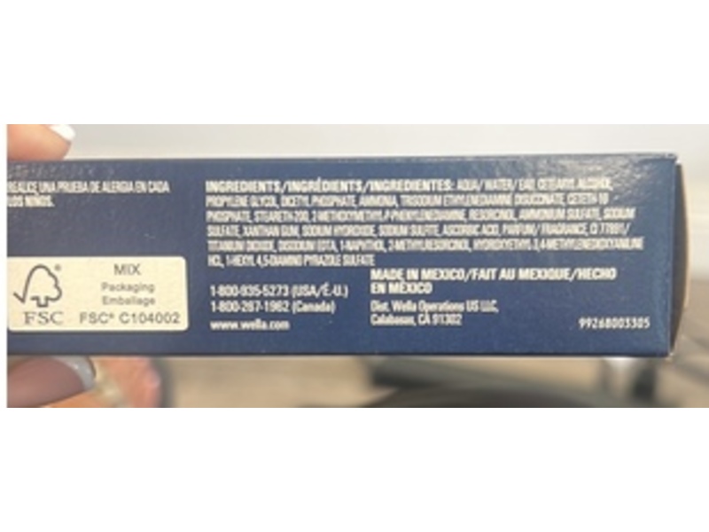 Wella Professionals Koleston Perfect Permanent Hair Color, 7/0 Medium Blonde/Natural, 2 oz/57 g