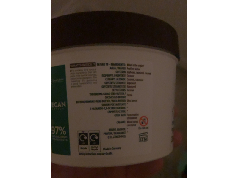 Garnier Body Superfood 48h Repairing Butter, Cocoa + Ceramide, 380 mL