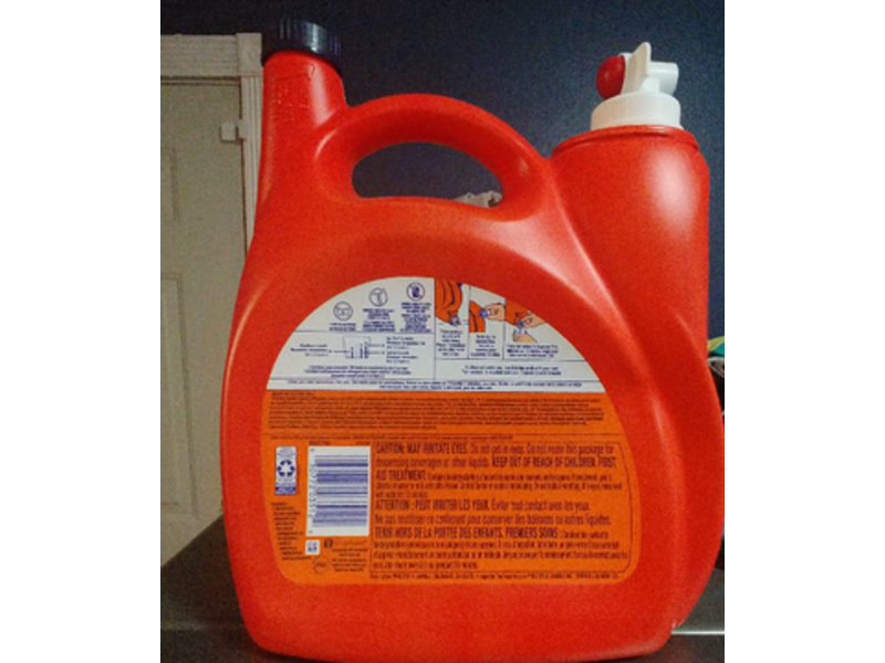 Tide Ultra Oxi Liquid Laundry Detergent, 154 fl oz/4.55 L