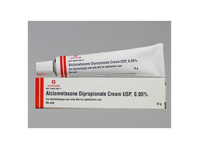 Alclometasone Dipropionate Cream USP, 0.05%, 15 g, Glenmark (RX)