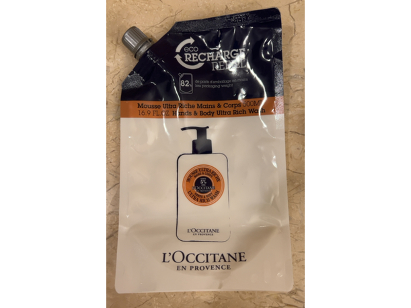 L'Occitane En Provence Hands & Body Ultra Rich Wash, 16.9 fl oz/500 mL