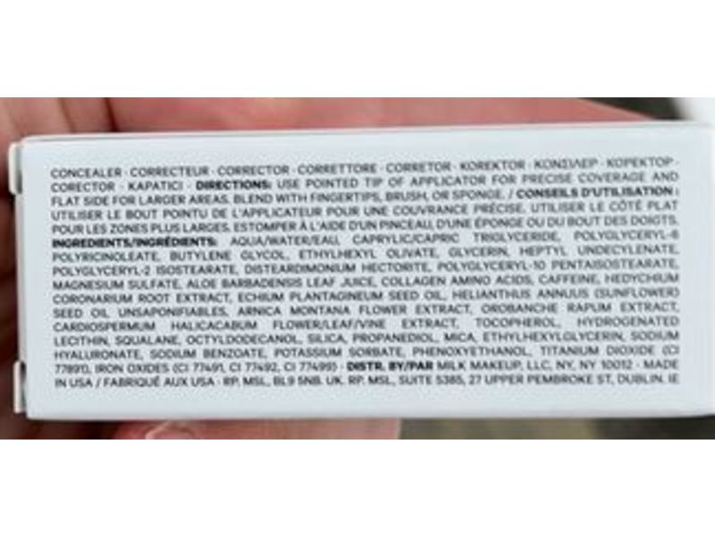 Milk Makeup Future Fluid Concealer, 3 N Very Fair, 0.28 fl oz/8.5 mL