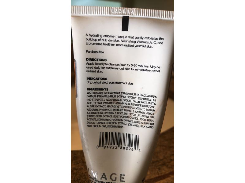 Image Skincare Hydrating Enzyme Masque, Vital C, 2 fl oz/56.7 mL