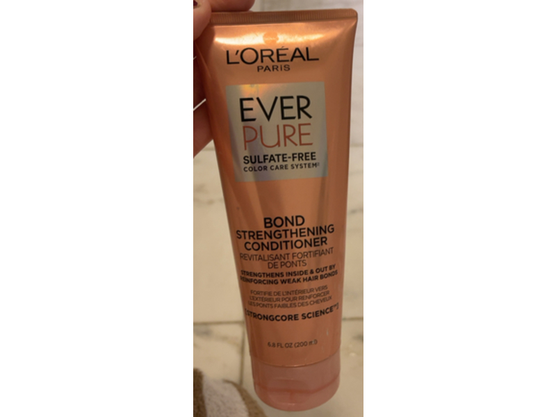 L'Oreal Paris Ever Pure Bond Strengthening Conditioner, 6.8 fl oz/200 mL