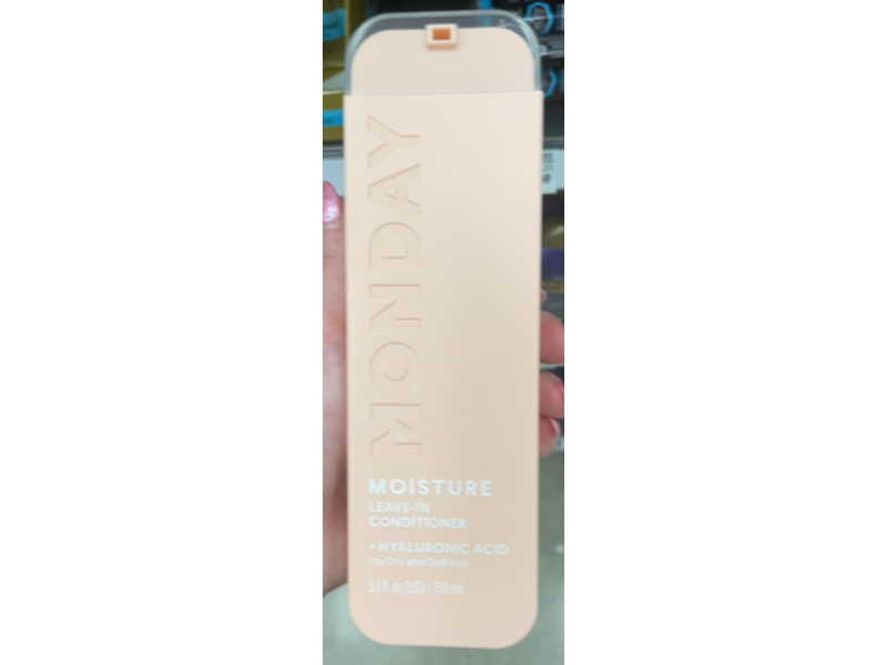 Monday Moisture Leave-In Conditioner, Hyaluronic Acid, 5.1 fl oz/150 mL