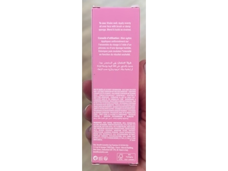 Benefit The POREfessional Smoothing & Blurring Foundation, 8W, 1 fl oz/30 mL